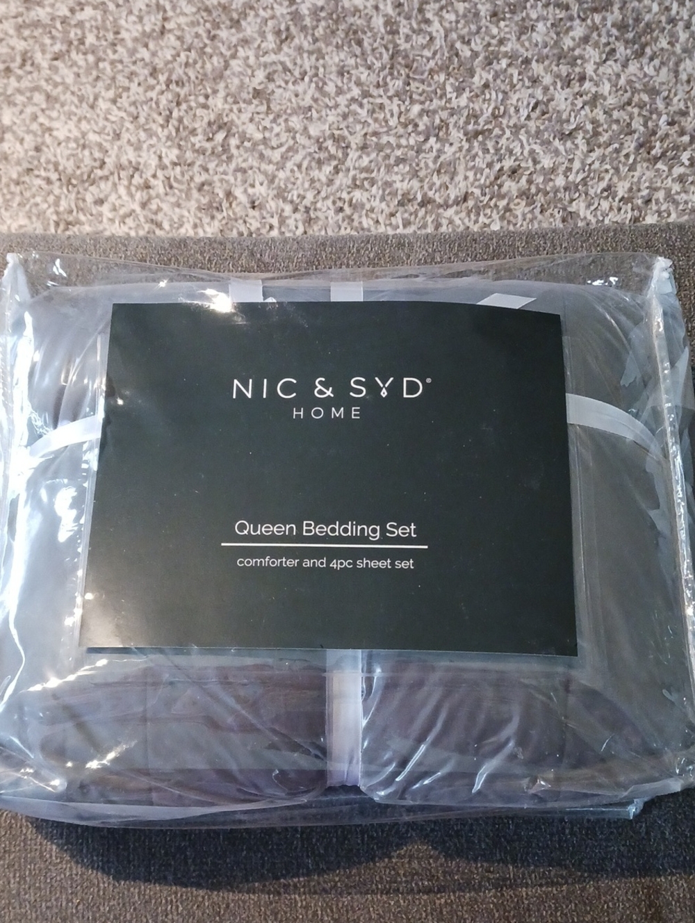 NIC & SYD Home Queen Comforter Set - Gray